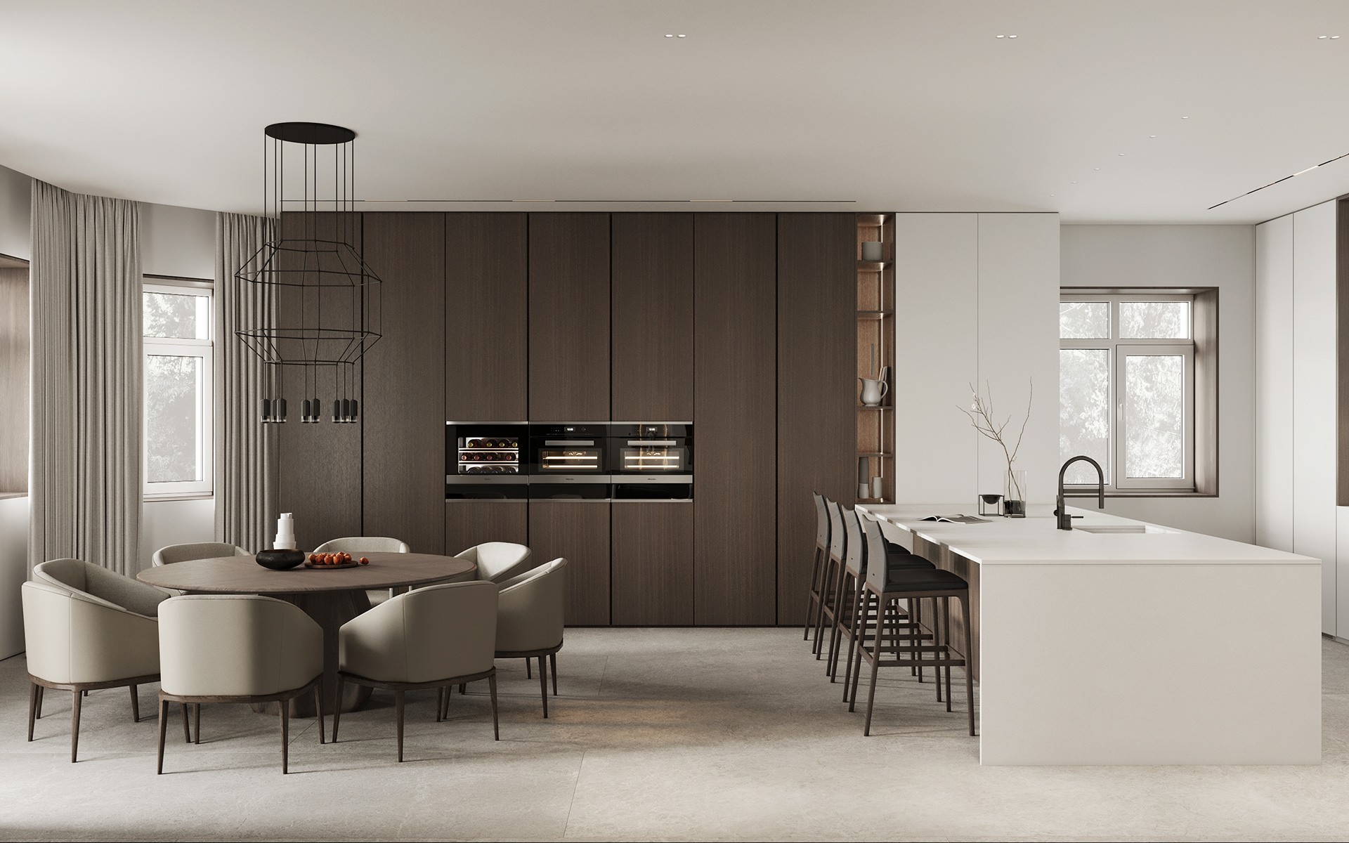 450㎡简约风别墅设计-9