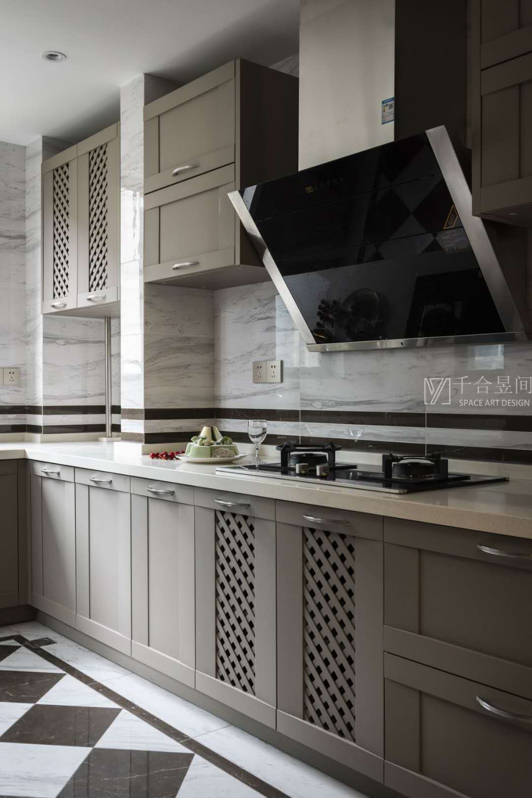 重庆约克郡壹號湖畔爱马仕风格私宅设计-59