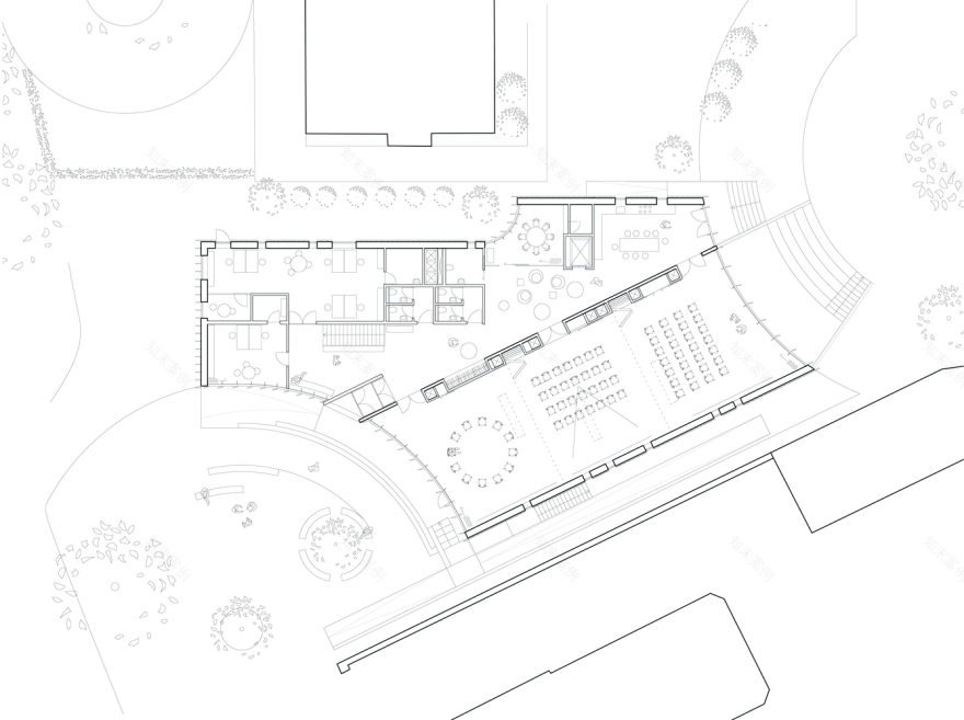 哥本哈根社区中心 · 现代木质建筑的绿色之舞-39
