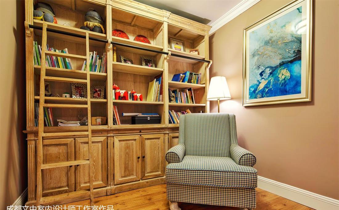 
现代美式别墅--斑斓的记忆 -7