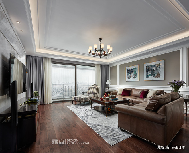 四居及以上210平米装修案例-11