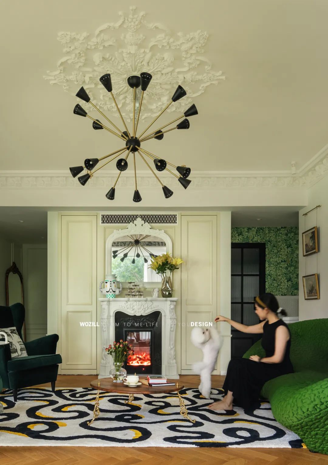 蝴蝶庄园 · 绿色中古风情的私宅设计丨中国长沙丨无见设计-8