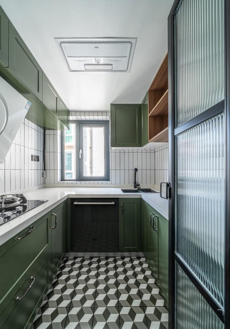 王一樹打造 76㎡中古风理想居所,优化空间动线与收纳-57