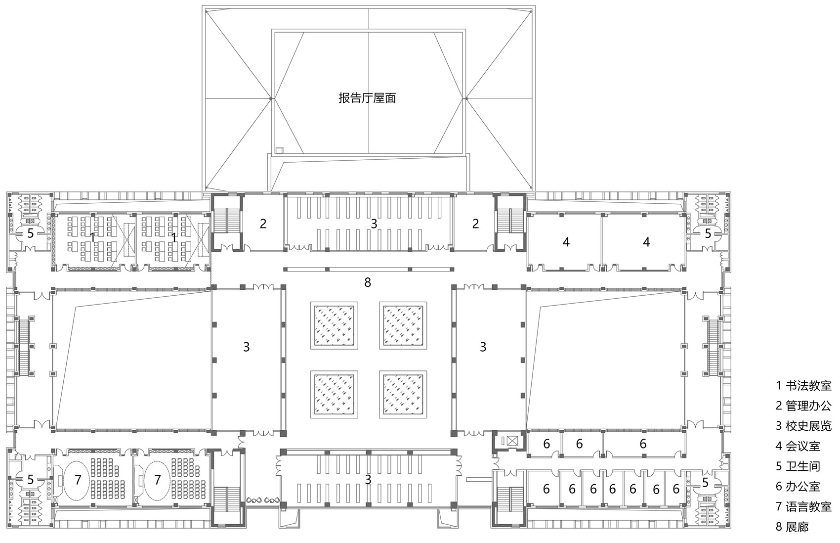 神木中学丨中国陕西丨中科院建筑设计研究院-80