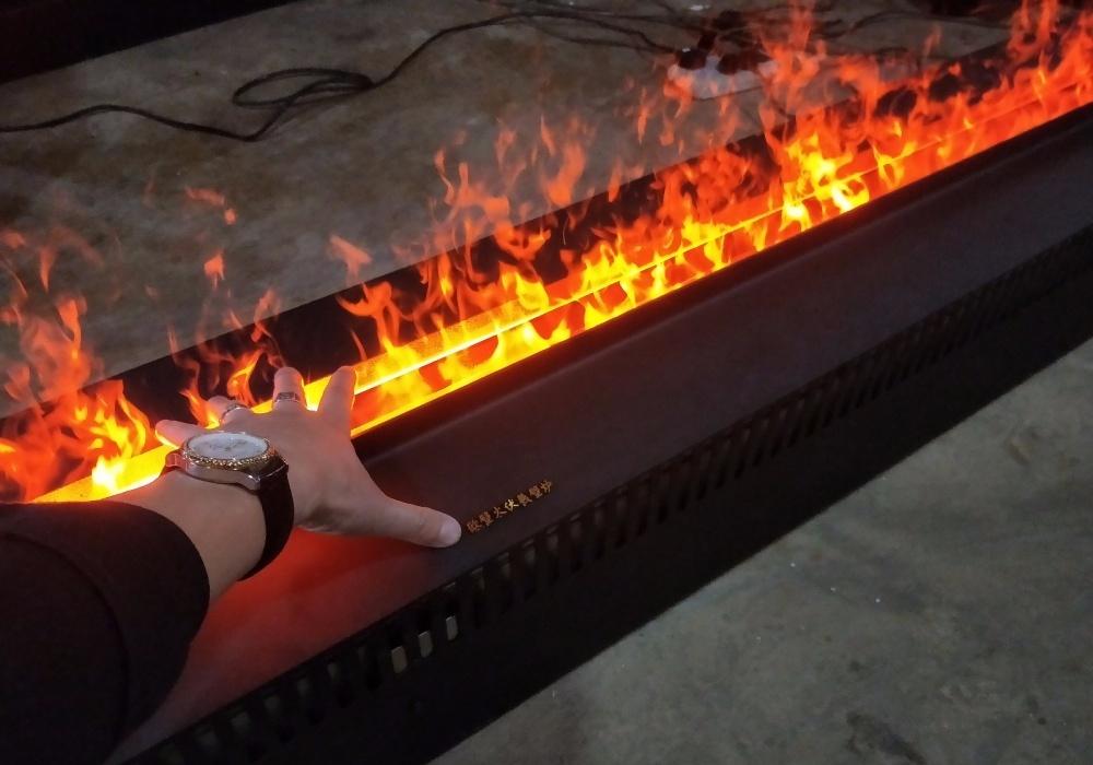 伏羲 3D1800 雾化壁炉 LED 火，点亮现代家居设计-4