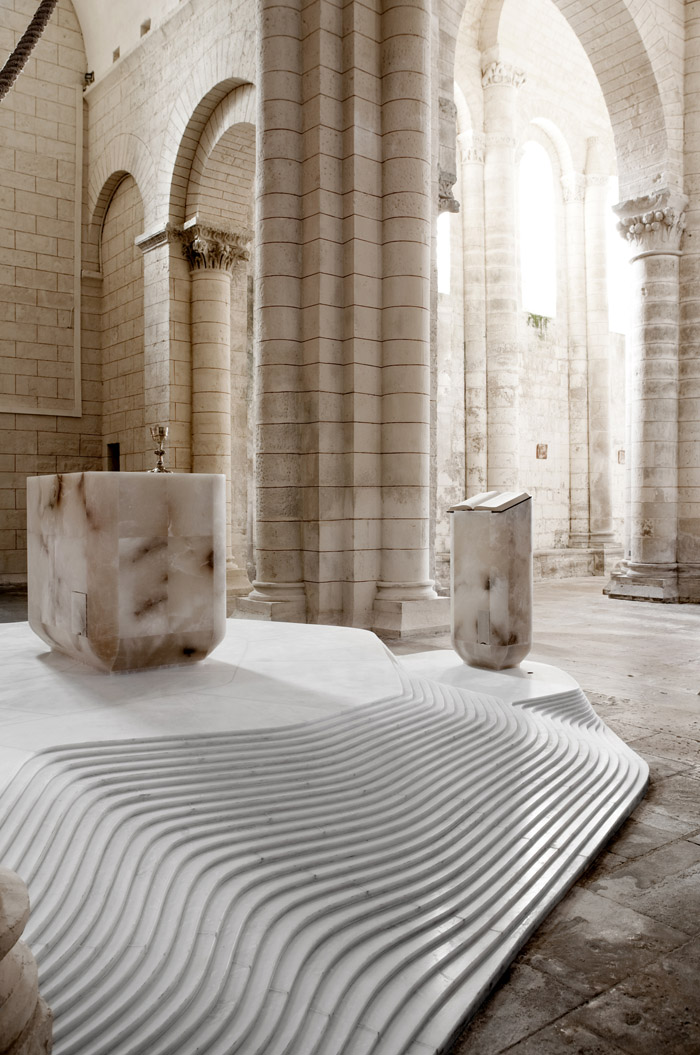 melle hilaire 教堂改建，法国 / Mathieu Lehanneur-11