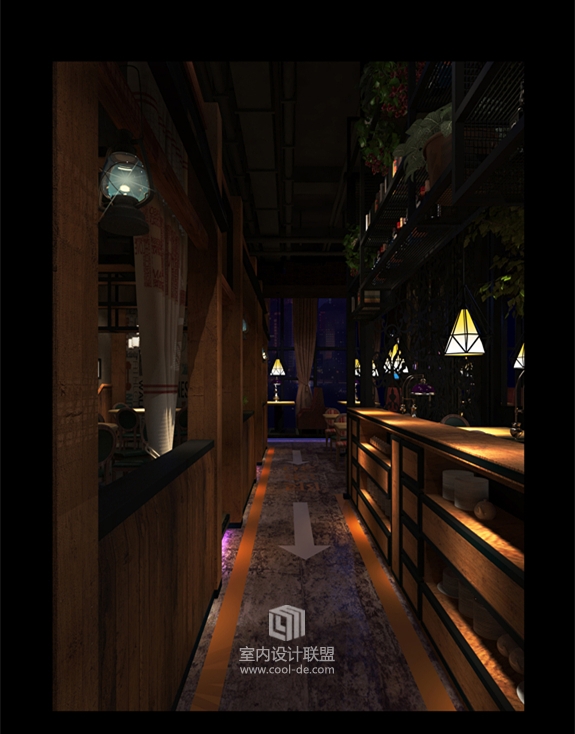 主题餐厅设计-重庆开县港鼎记主题餐厅设计-13