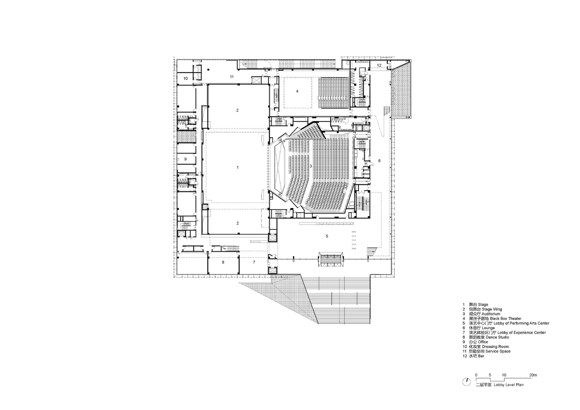 Pingshan Performing Arts Center / OPEN Architecture-60