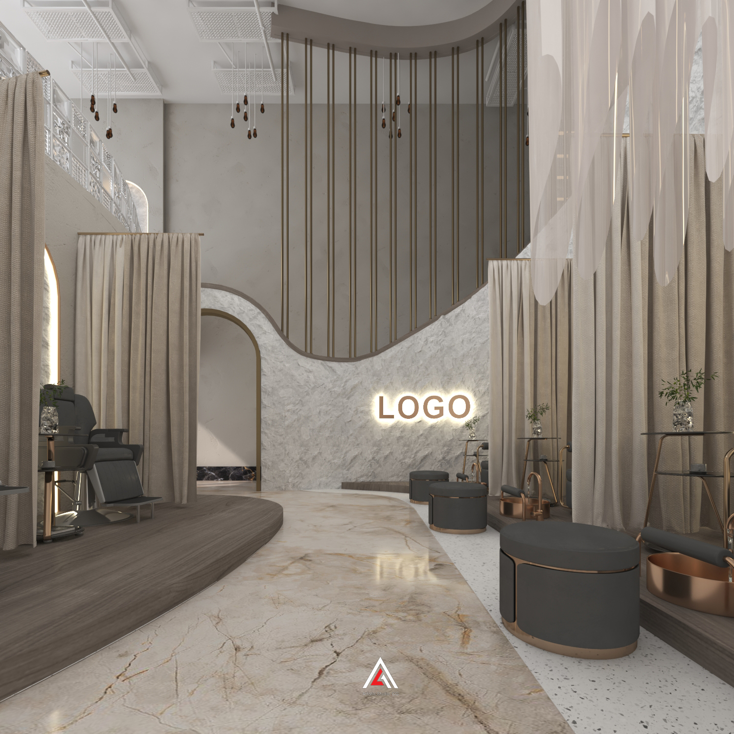 利雅得男士水疗中心丨沙特阿拉伯利雅得丨ARTISTIC STUDIO CG-11