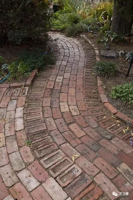 庭院砖块铺装设计,打造独特韵律美-16