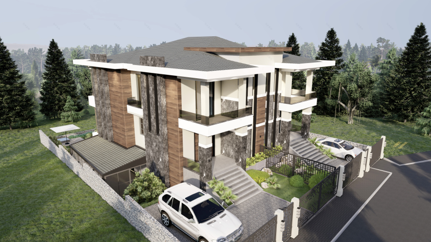 双拼别墅丨土耳其马拉蒂亚丨Filiz Çelik-10