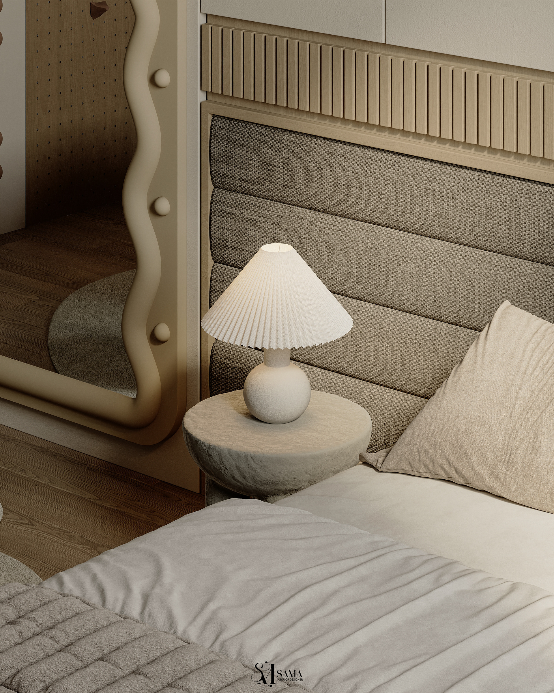 儿童卧室设计丨sama mohamed designs-8