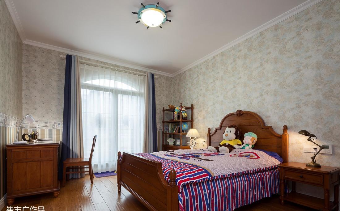 镇江别墅美式风设计,打造温馨浪漫生活空间-22