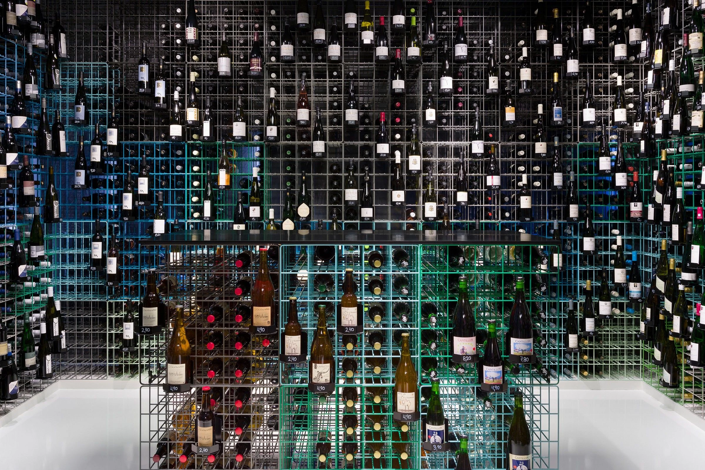德国现代葡萄酒商店,"网格"创新展示方式-20