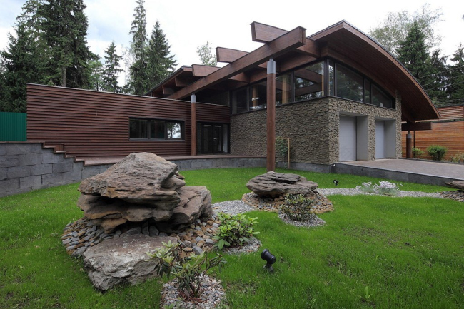 带半圆形露台的住宅丨俄罗斯莫斯科丨Roman Leonidov工作室-44