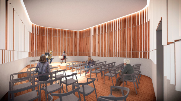 音乐学校与音乐厅设计方案丨俄罗斯丨建筑事务所“А.Лен”-71