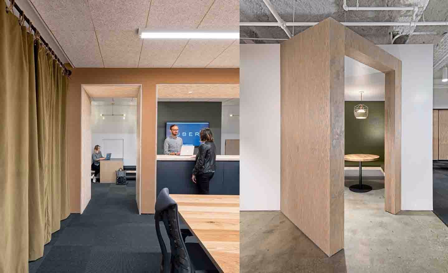 旧金山：现代极简的Uber办公室大楼-15