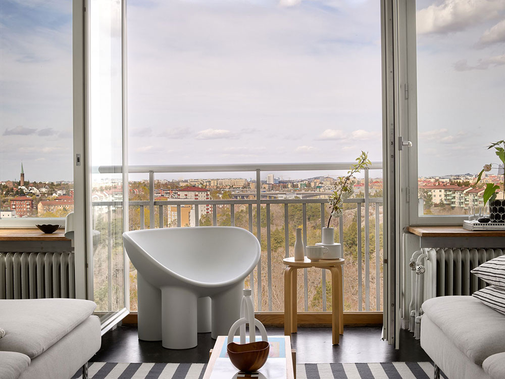 斯德哥尔摩郊区的顶楼公寓-5