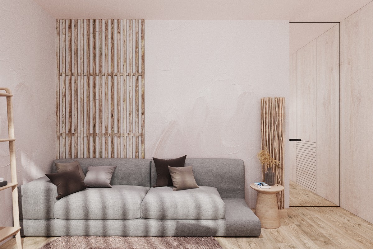 110m2空间设计--自然元素，温馨又高级！-16