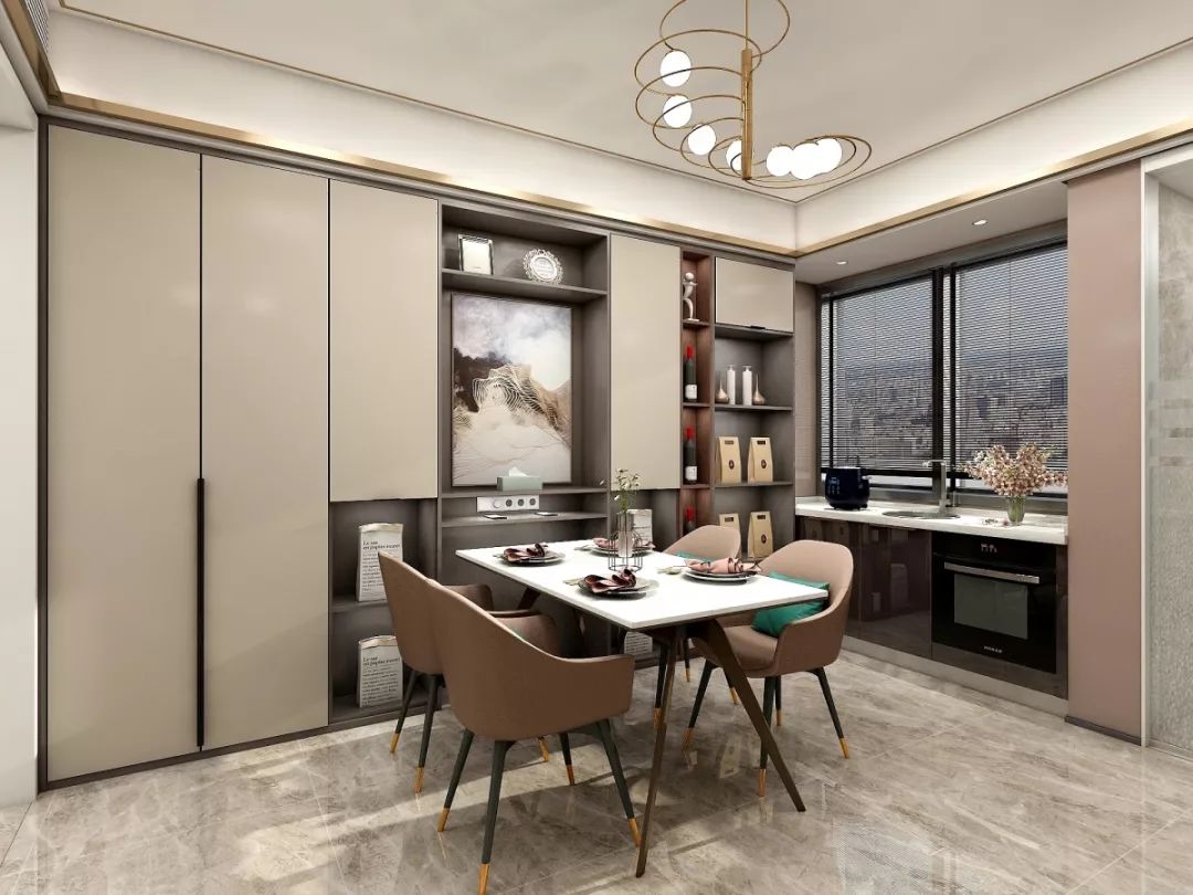 姚磊打造现代轻奢三口之家，设计亮点层出不穷-48