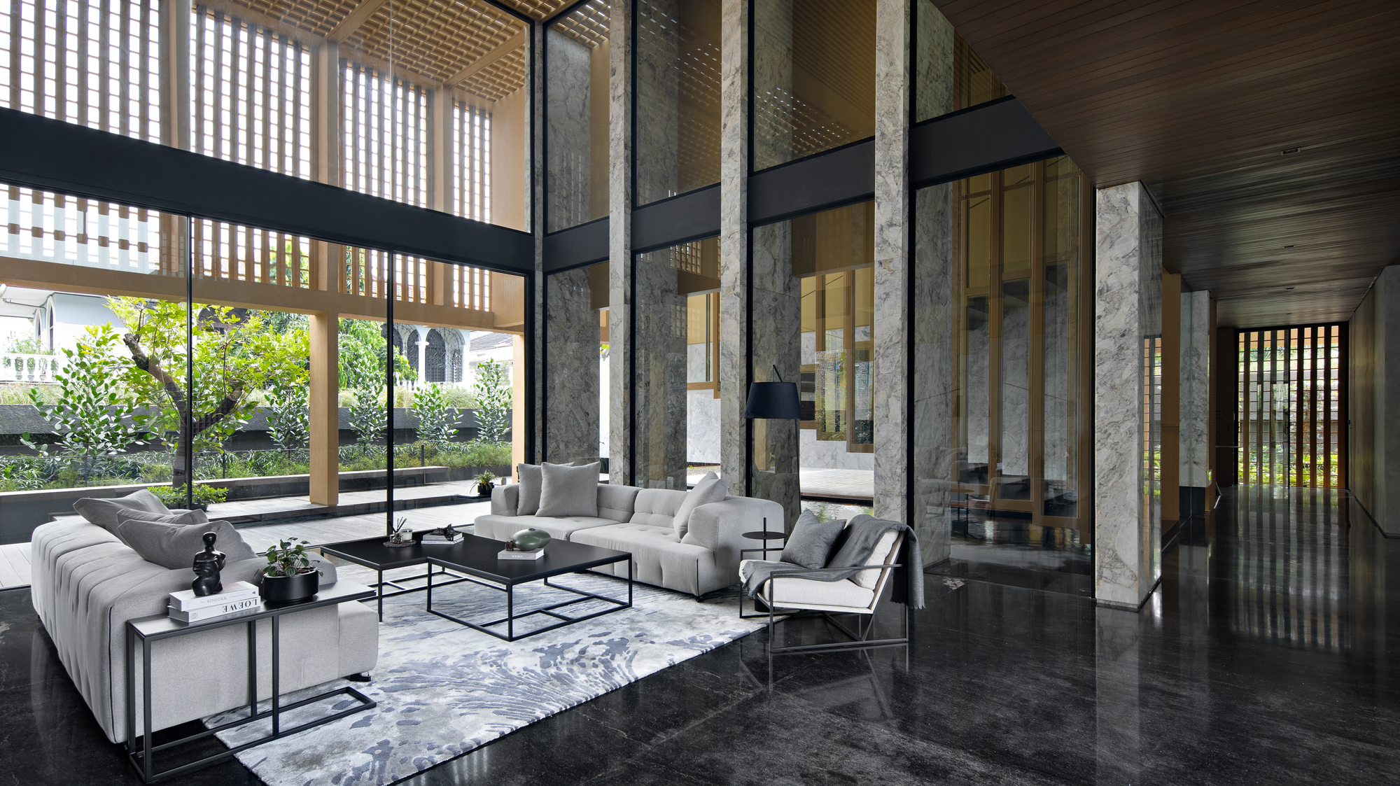 坚毅格栅屋丨印度亚南丨Gets Architects-19