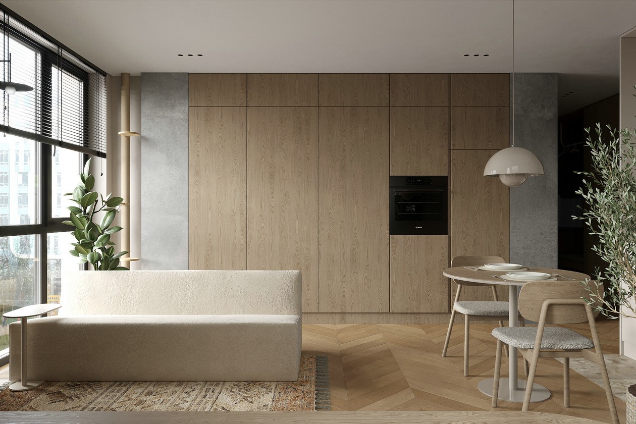 86㎡小空间公寓设计-4