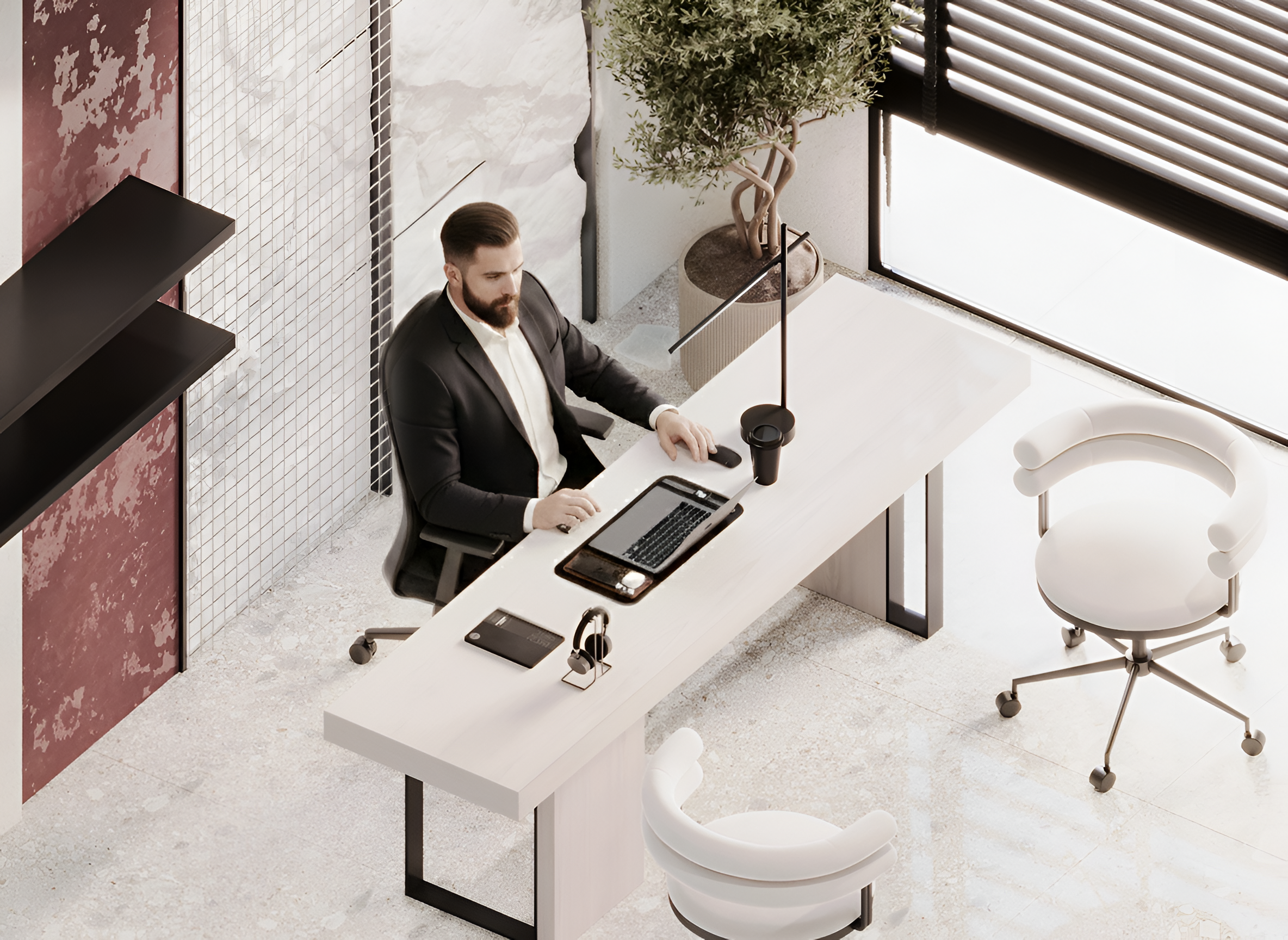 现代信息技术办公室丨埃及丨Alaa Abudeif-12