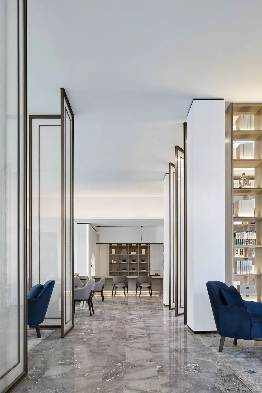 建业桂园销售中心 | 幽境中的艺术空间-18