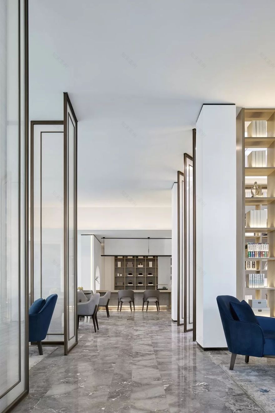 建业桂园销售中心 | 幽境中的艺术空间-18