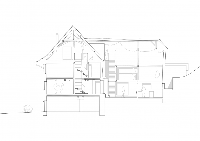 住宅与谷仓改造项目丨瑞士丨Atelier Pulver Architectes SA-20