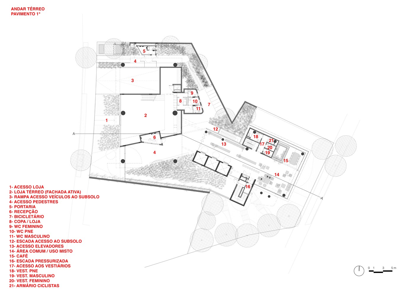 巴西 Vila Madalena 区 Harmonia 1250 建筑丨巴西圣保罗丨Triptyque-20