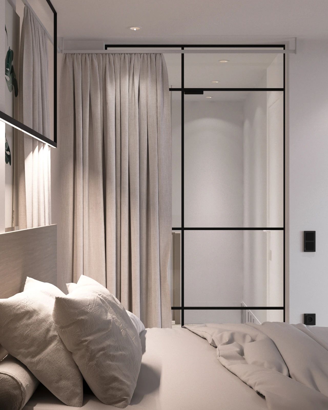 红绿撞色两室一厅丨Oleksandra Teslia-60