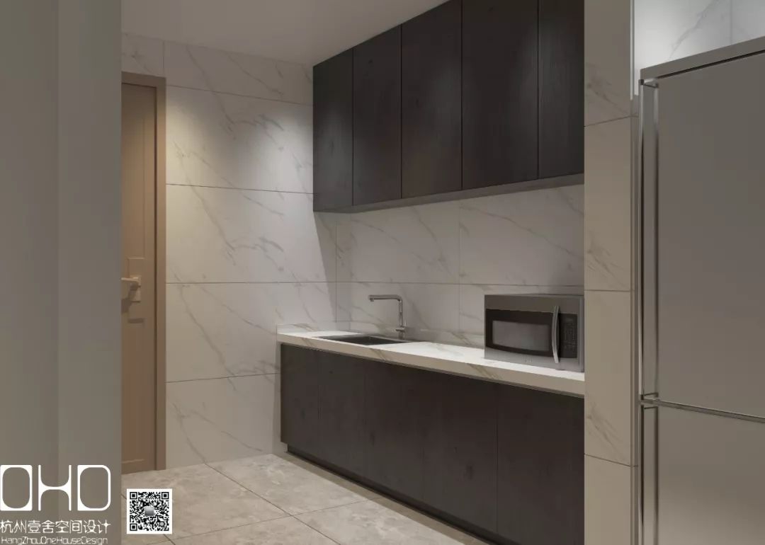 科技感十足闺蜜新零售办公空间设计-33