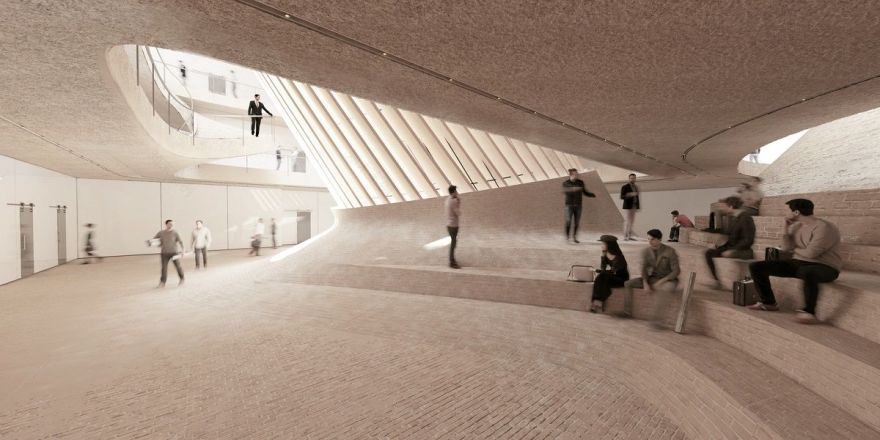 伊朗 Mashhad CEO 办公室,开放式空间激发交流与创新-8