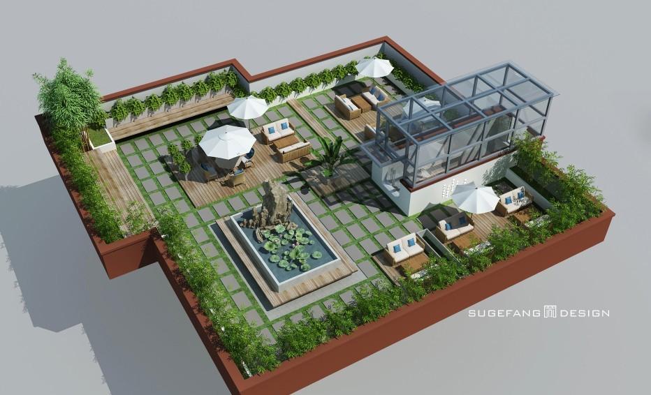 现代简约融入中式大气 高科技企业的办公室设计-9