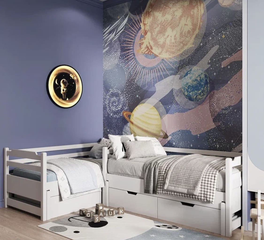 双人男孩卧室室内设计-141