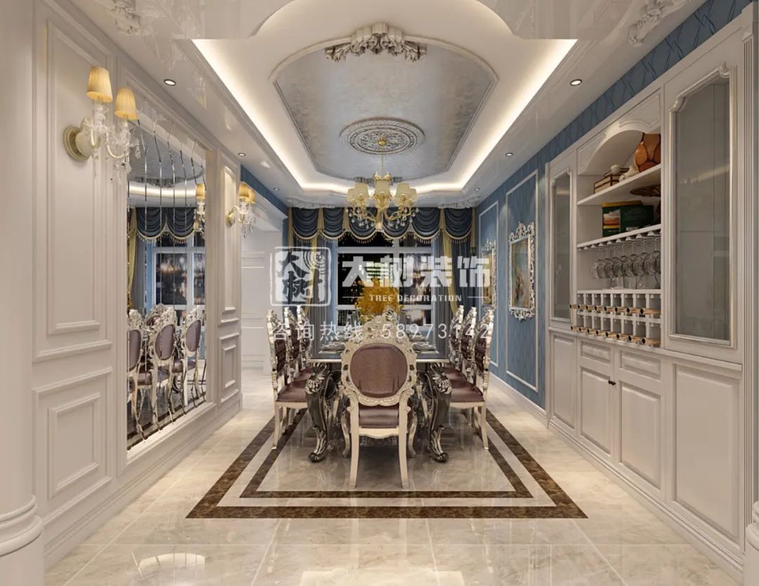 金色江湾 | 120㎡法式浪漫家居,优雅生活时光-22