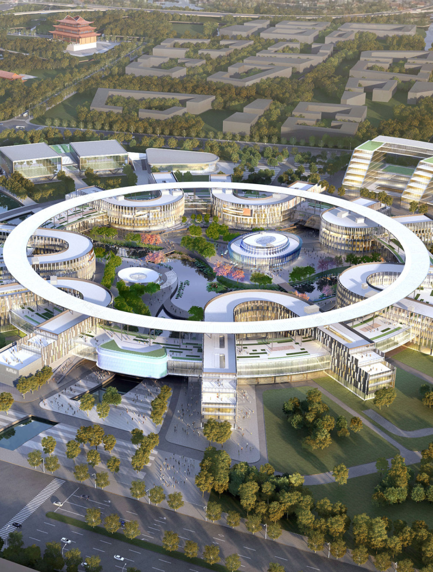 西交利物浦大学太仓校区 | 创新“状”结构,融合江南水乡特色-1