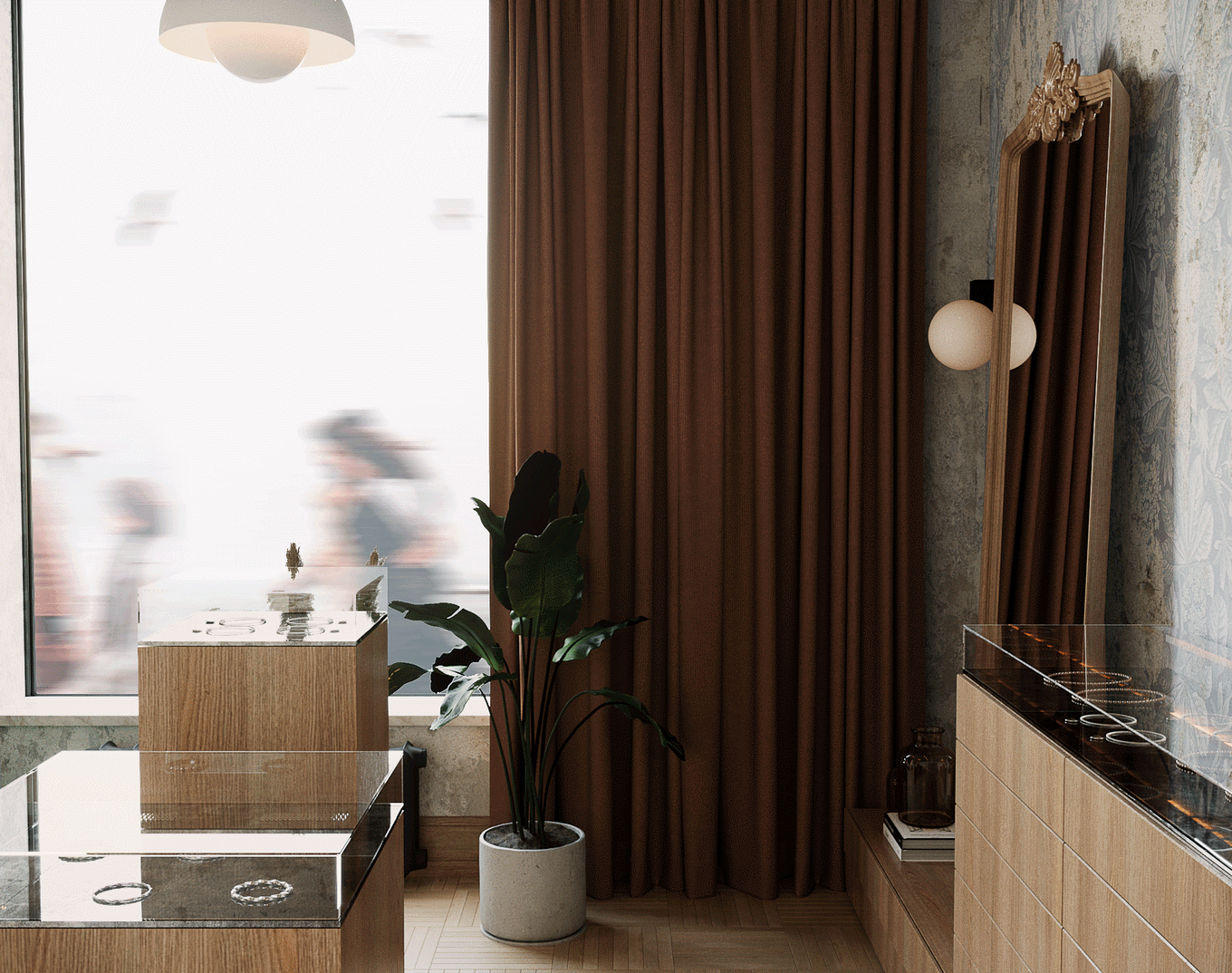 极具特色的商业空间，简洁而独特的设计-21