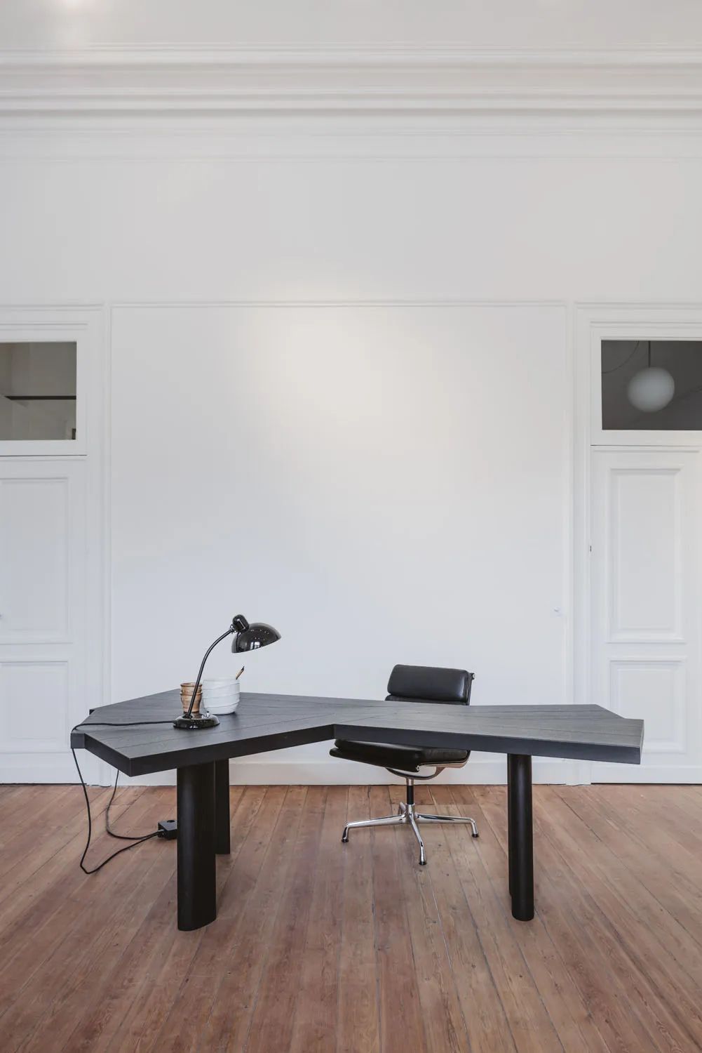 红砖与白线的精致碰撞——比利时安特卫普古典公寓设计-19