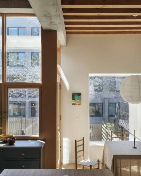 A Touch of Wabi Sabi:布鲁克林联排别墅丨美国纽约丨TBo Architecture