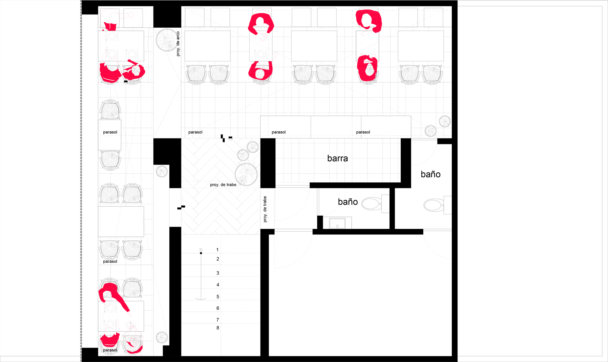 Mexican Restaurant Masaryk / Vrtical-37