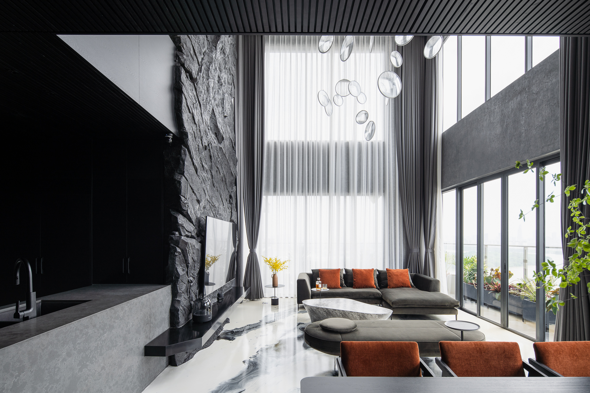 黑石顶层公寓丨越南丨APS Concept-41