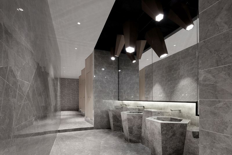 深圳雅宝CCP星河寰宇影城——六边形灰色古铜奢华空间-12