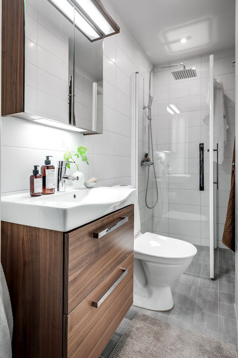 瑞典小公寓的冬日情调设计-14