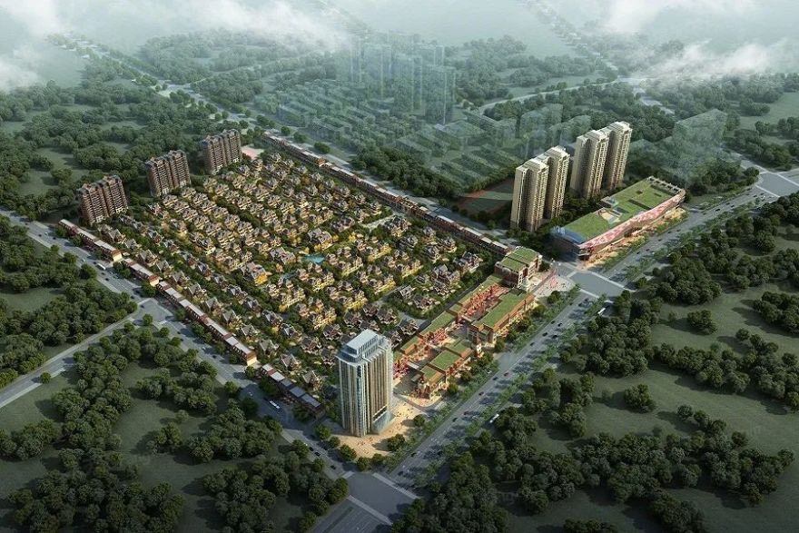 建始京桥璞玉岛别墅朱府丨中国恩施丨湖北侔天建设ACC国际设计中心-1