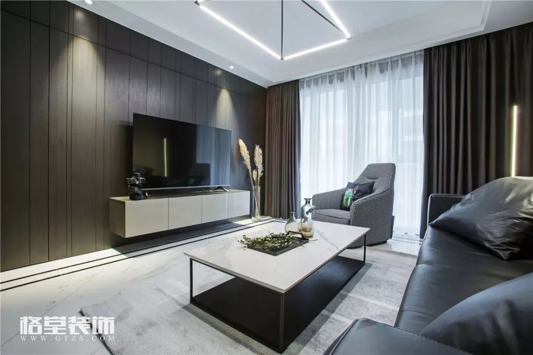 月亮湾沁园现代风设计，光影之境打造浪漫生活-22