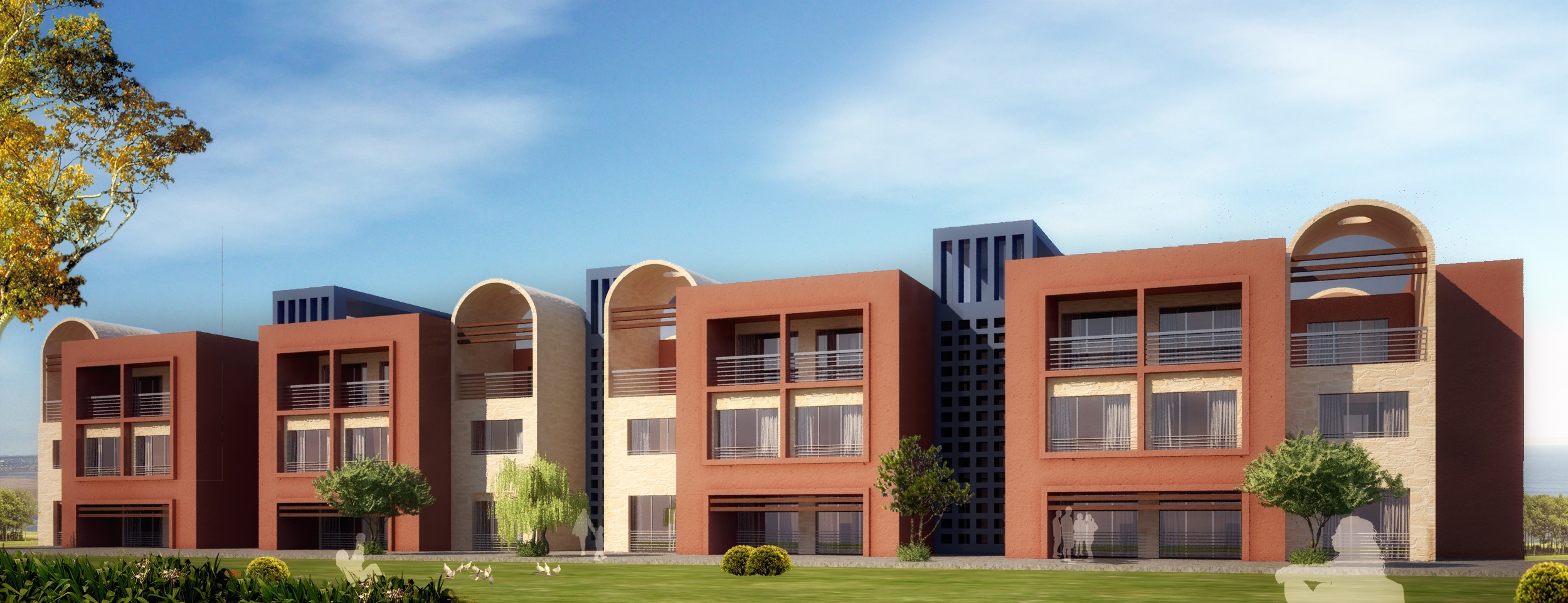 MAKADE 度假村住宅建筑丨埃及丨Raef Fahmi Architects-10