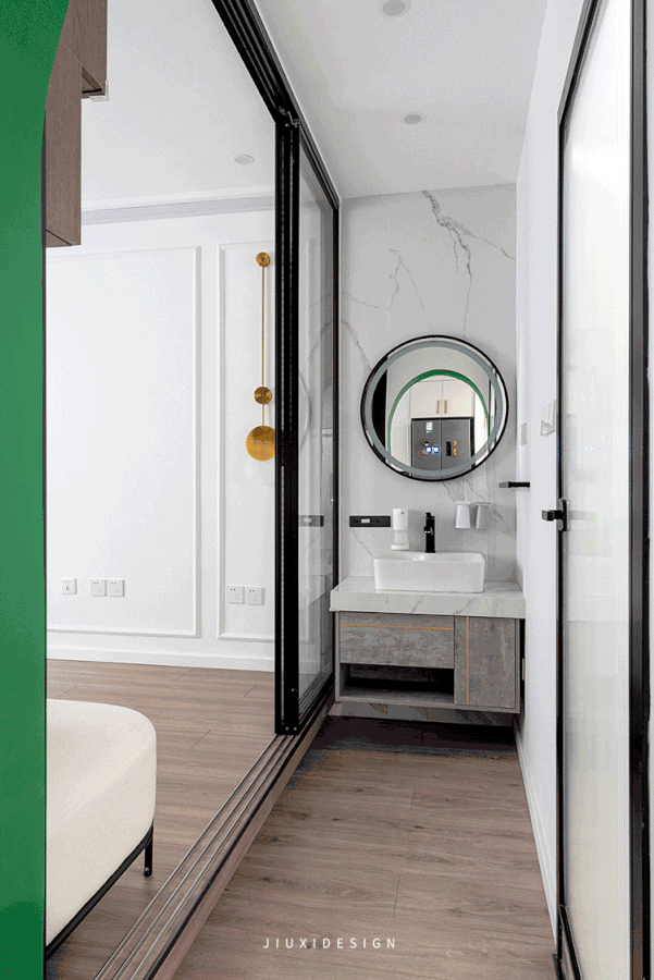 北京菜园北里法式简约风设计丨中国北京丨久栖设计-43