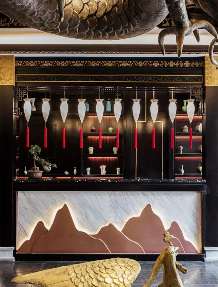 《江左》 | 西安顶级河鲜餐厅，郑洲设计师的匠心之作-25